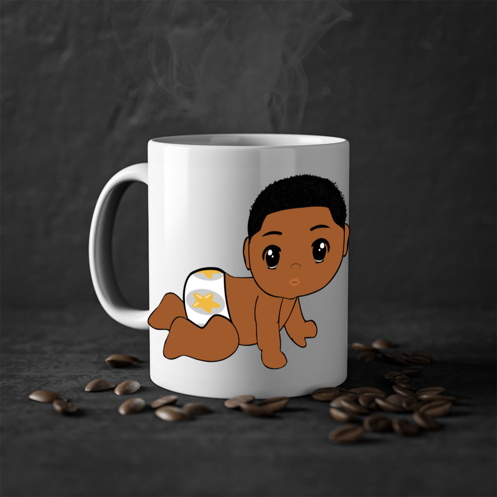 black baby boy 3#- Black men - Boys-Mug / Coffee Cup