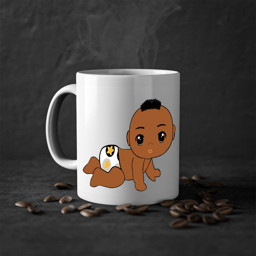 black baby boy 6#- Black men - Boys-Mug / Coffee Cup