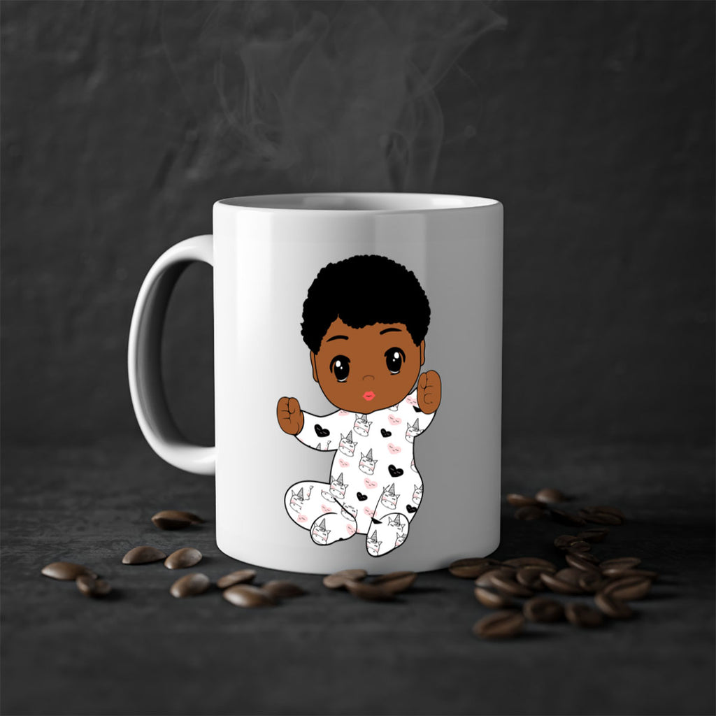 black baby boy 8#- Black men - Boys-Mug / Coffee Cup