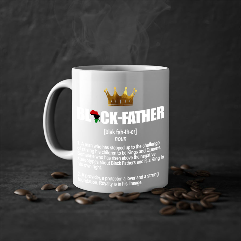 black father 247#- black words - phrases-Mug / Coffee Cup