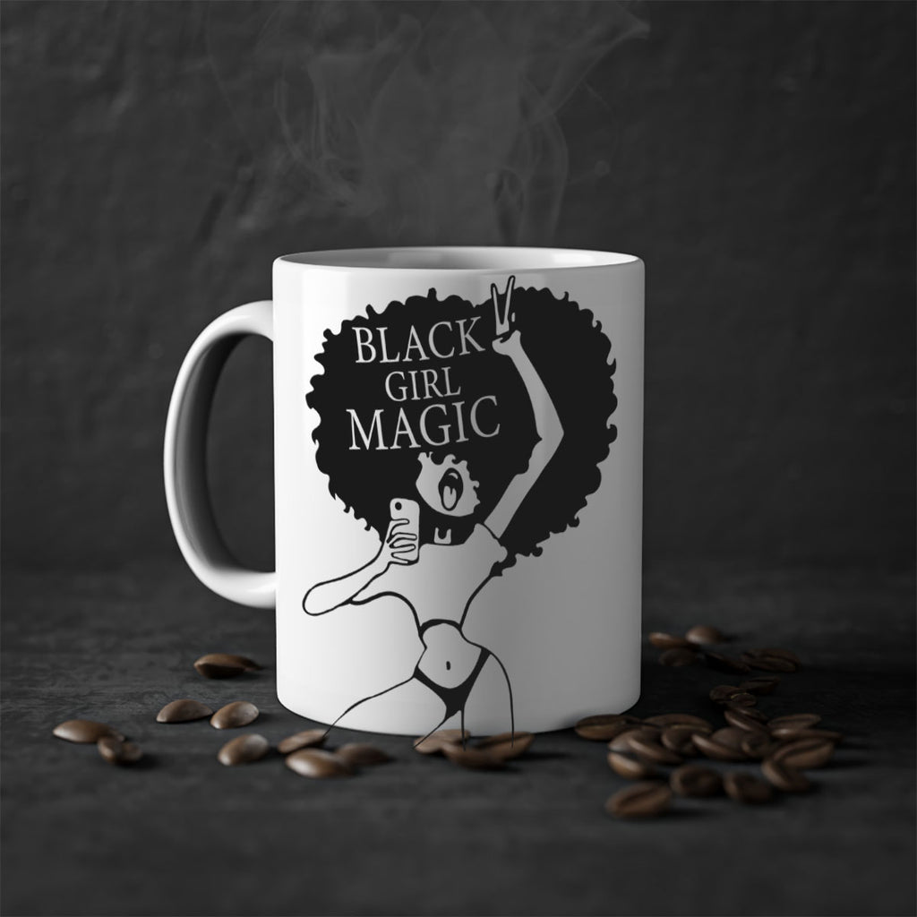 black girl magic 58#- Black women - Girls-Mug / Coffee Cup