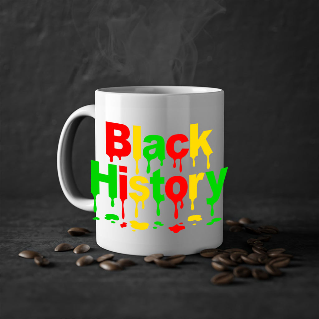 black history drip 241#- black words - phrases-Mug / Coffee Cup