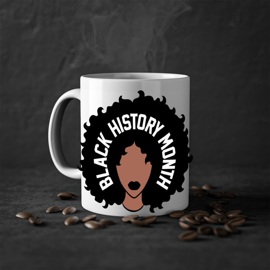black history month afro woman 239#- black words - phrases-Mug / Coffee Cup