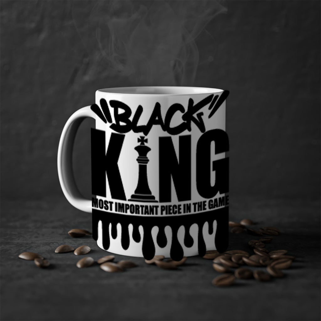 black king 174#- black words - phrases-Mug / Coffee Cup
