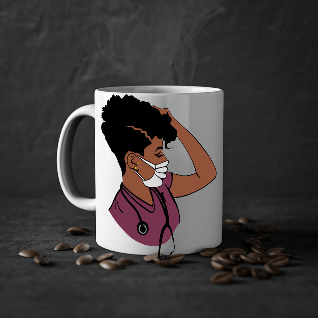 black nurse 1#- Black women - Girls-Mug / Coffee Cup