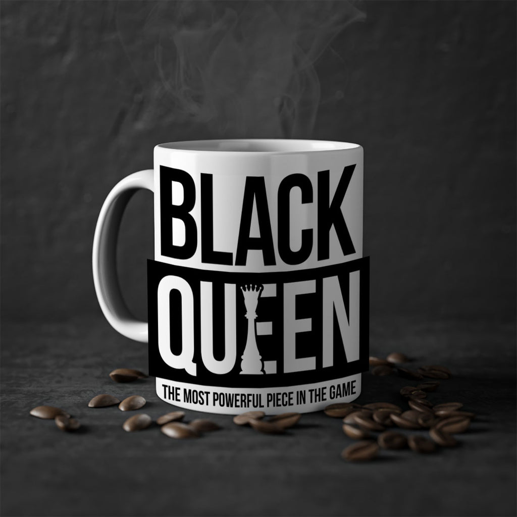 black queen chess 224#- black words - phrases-Mug / Coffee Cup