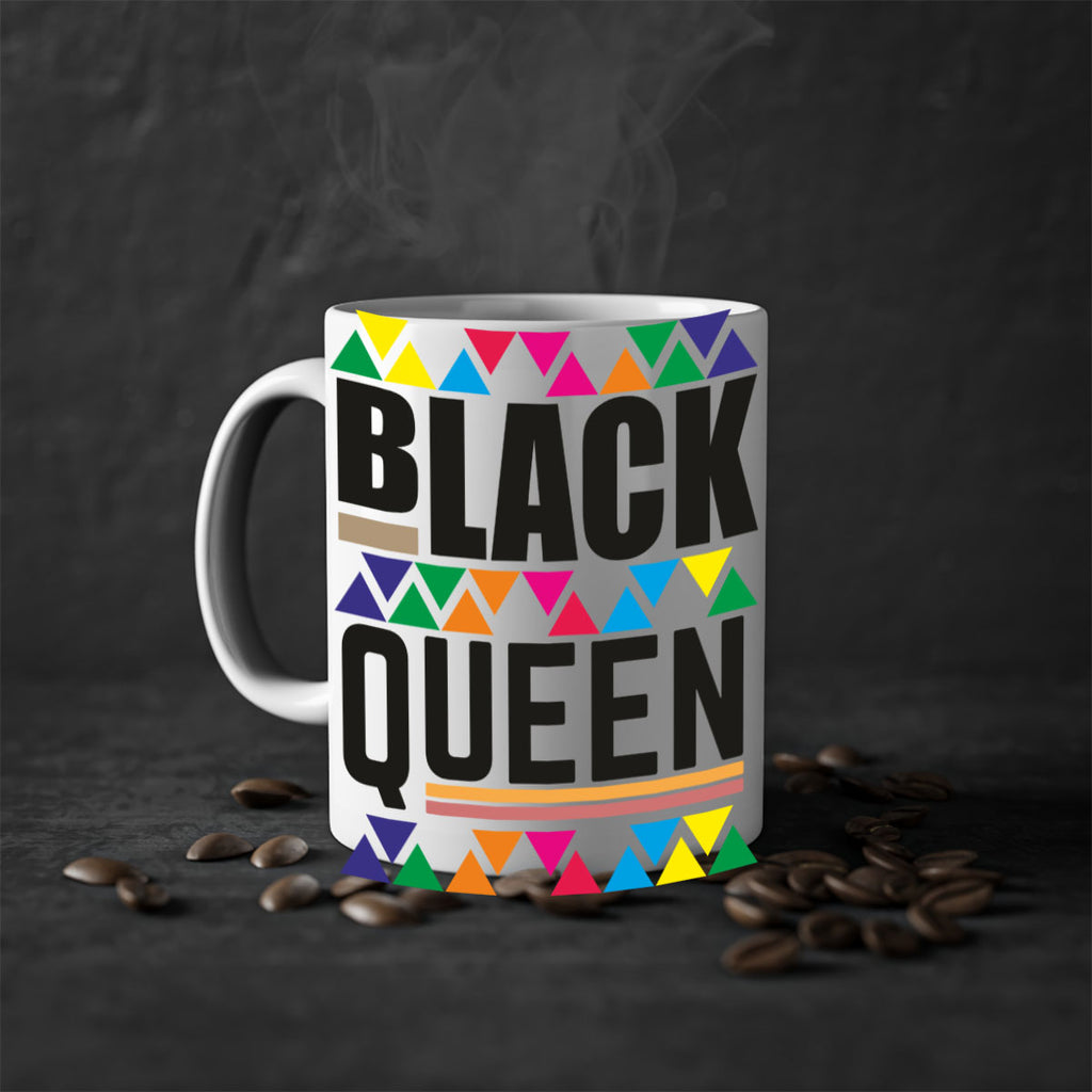 black queen- black words - phrases-Mug / Coffee Cup