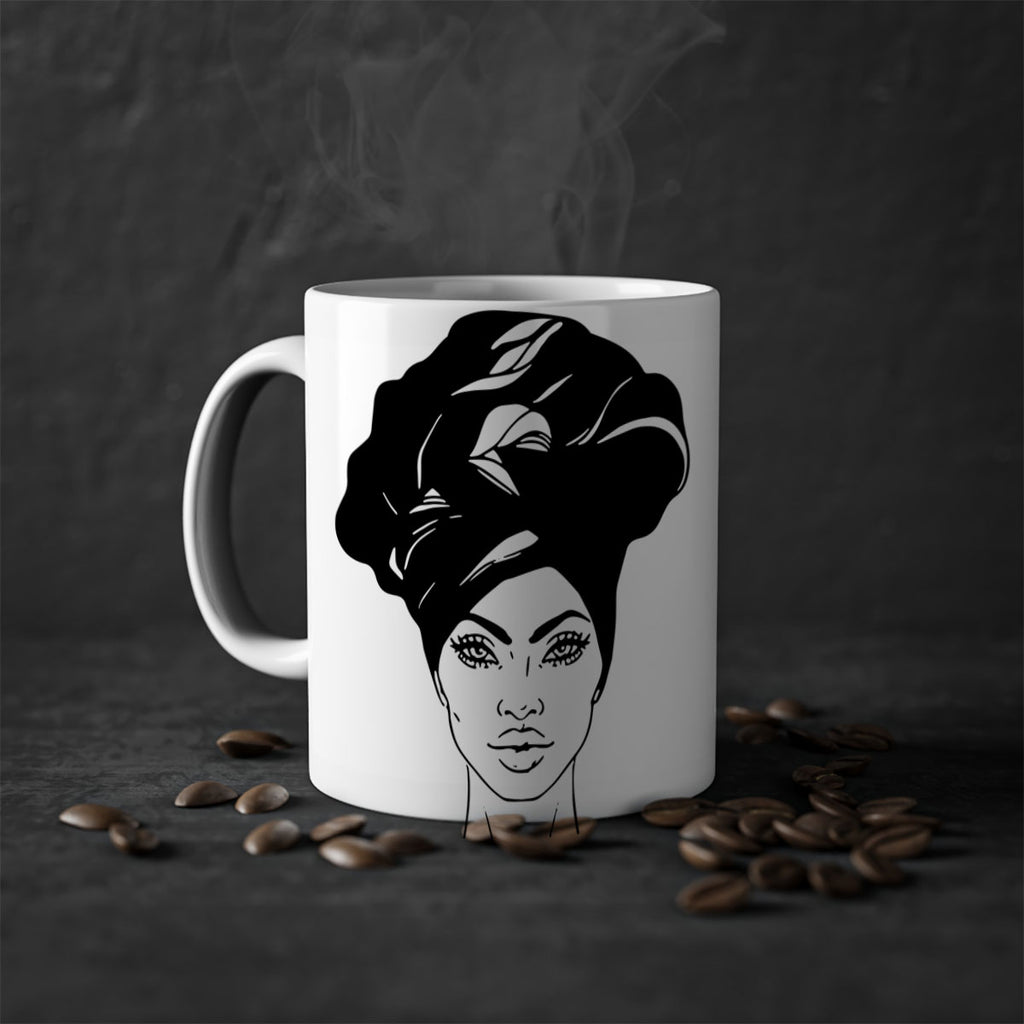 black women - queen 44#- Black women - Girls-Mug / Coffee Cup