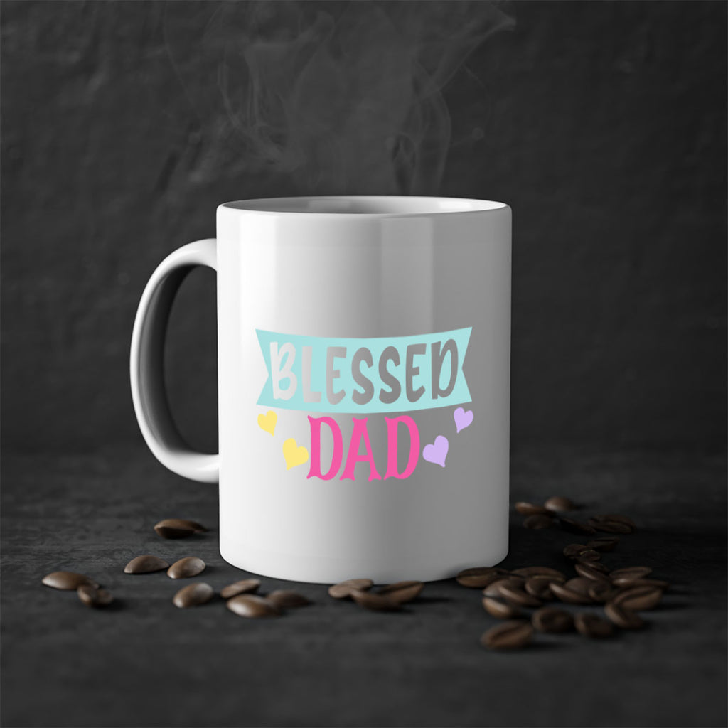 blessed dad 37#- dad-Mug / Coffee Cup