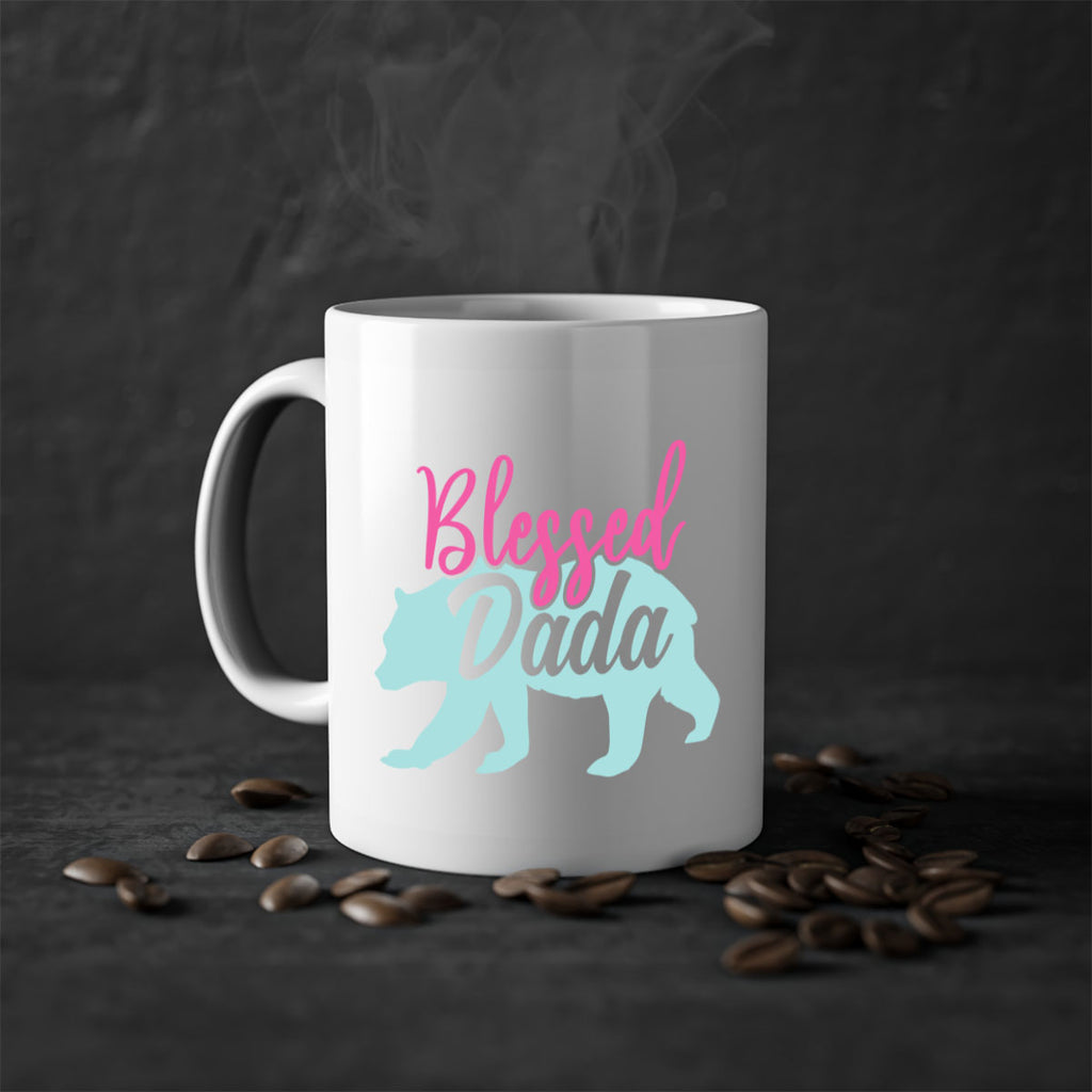 blessed dada 35#- dad-Mug / Coffee Cup