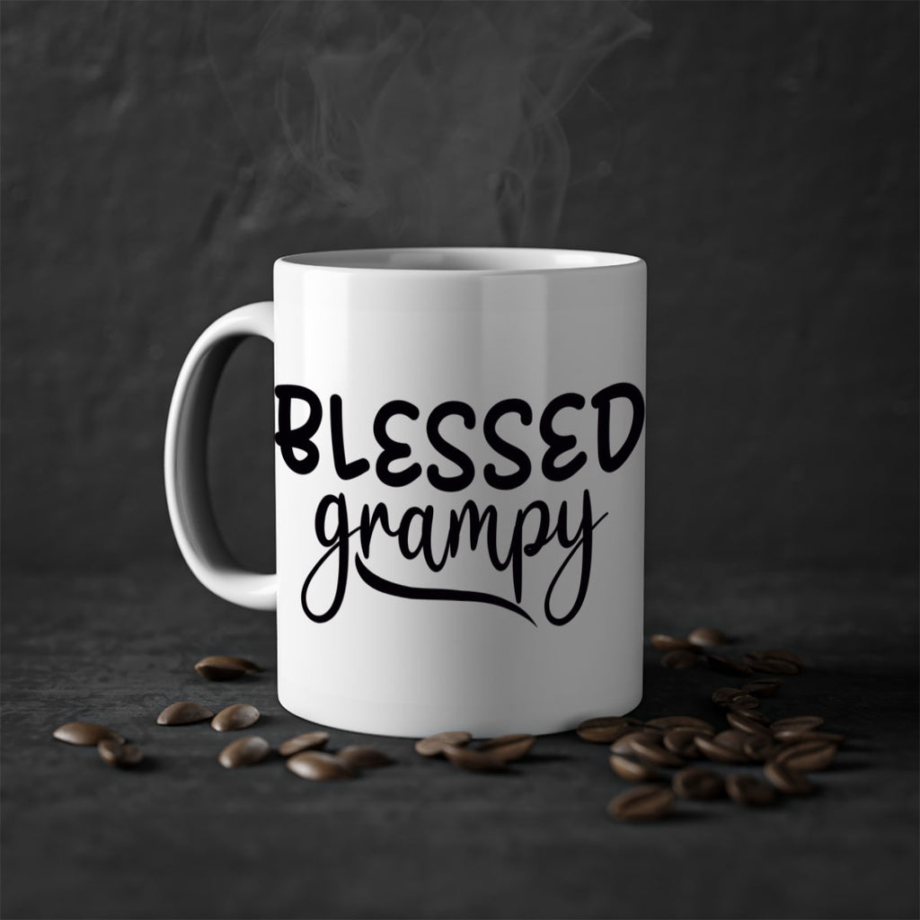 blessed grampy 77#- grandpa-Mug / Coffee Cup