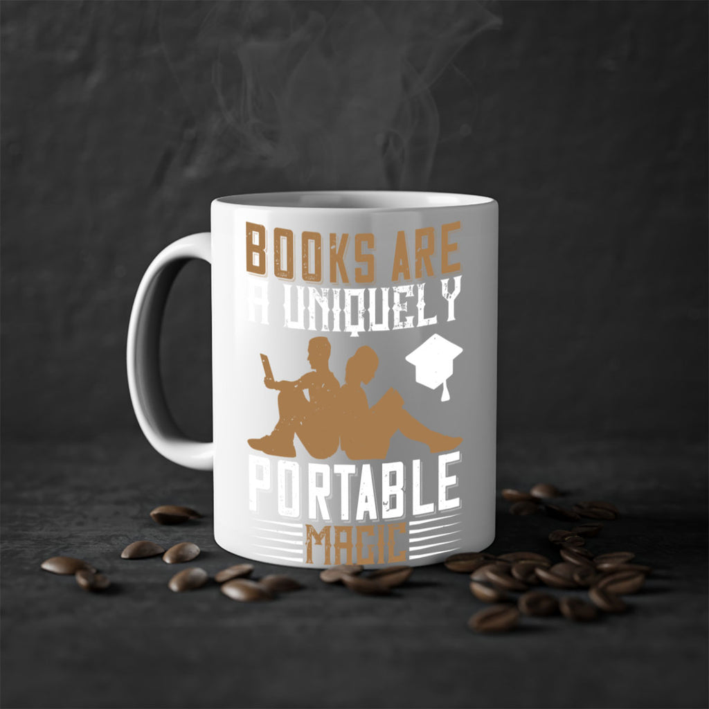 books are a uniquely portable magic 74#- Reading - Books-Mug / Coffee Cup