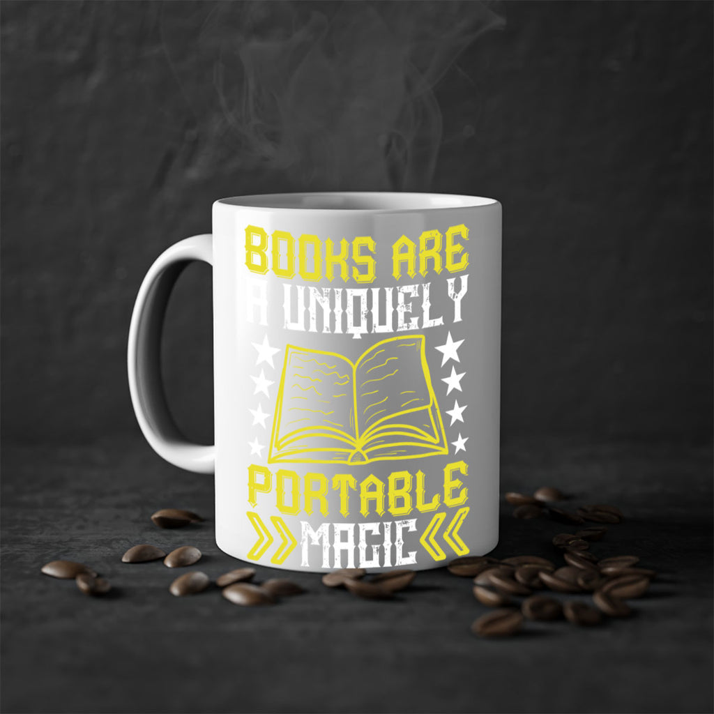 books are a uniquely portable magic 75#- Reading - Books-Mug / Coffee Cup