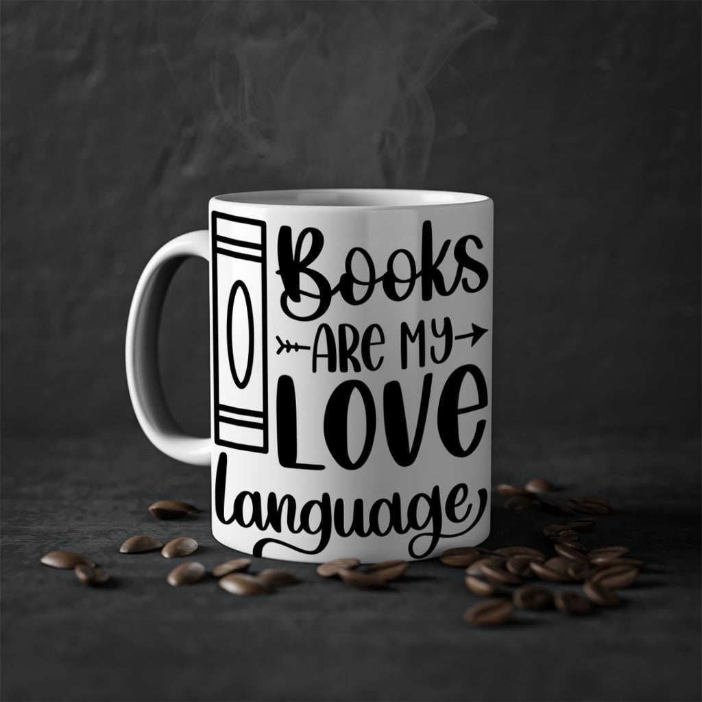 books are my love language 46#- Reading - Books-Mug / Coffee Cup