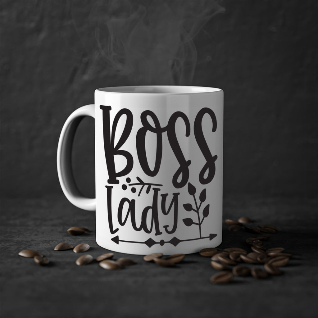 boss lady 414#- mom-Mug / Coffee Cup