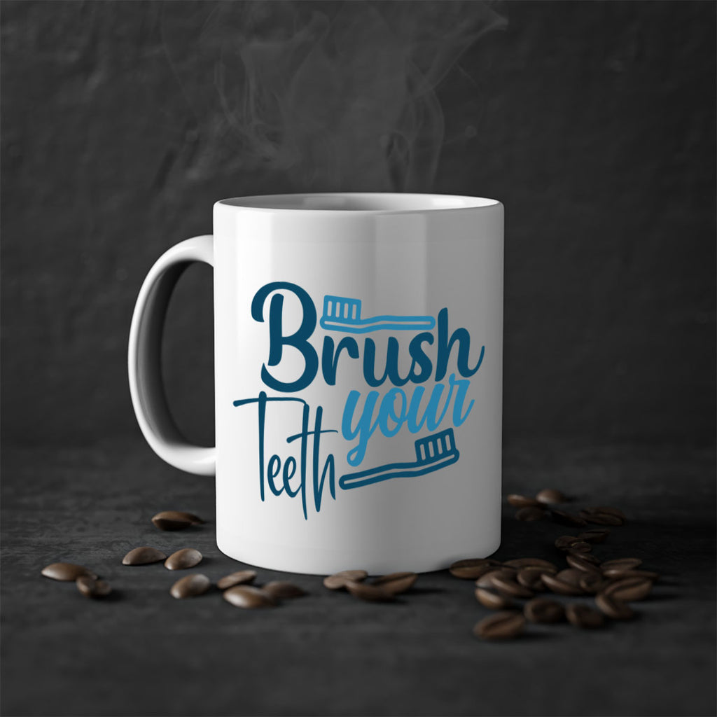 brush your teeth 87#- bathroom-Mug / Coffee Cup