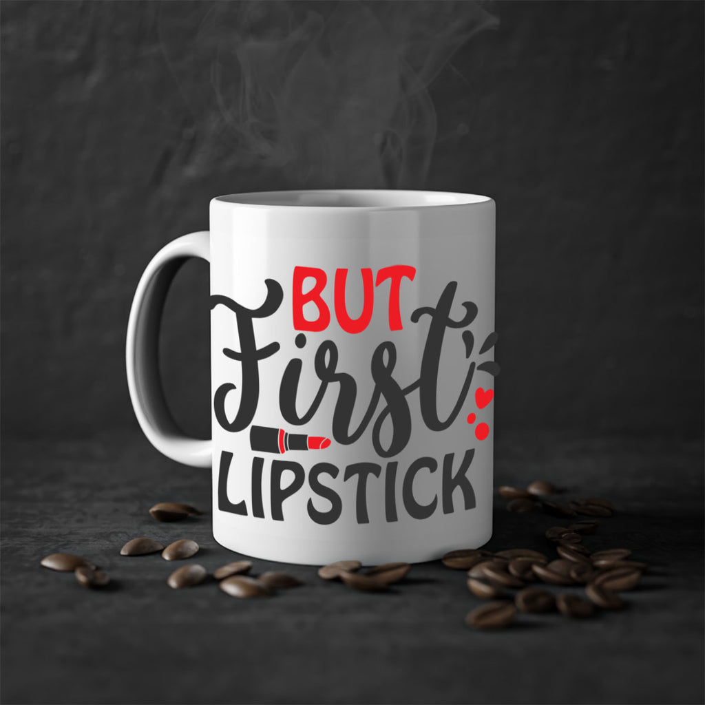 but first lipstick Style 160#- makeup-Mug / Coffee Cup