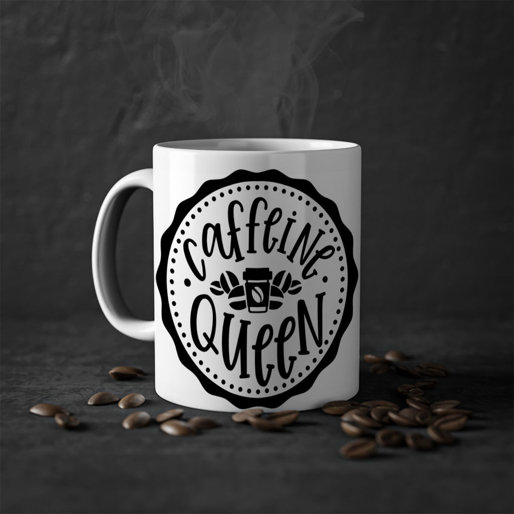 caffeine queen 185#- coffee-Mug / Coffee Cup