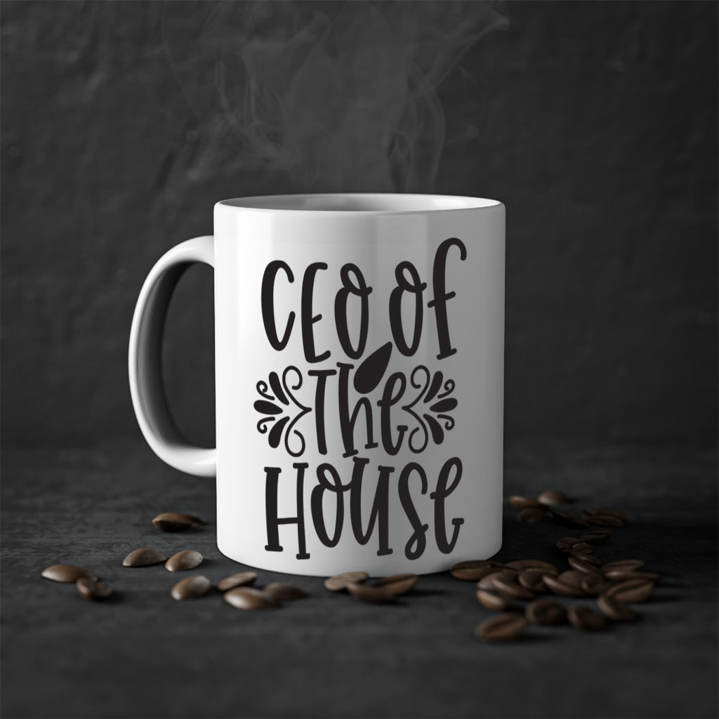 ceo of the house 411#- mom-Mug / Coffee Cup