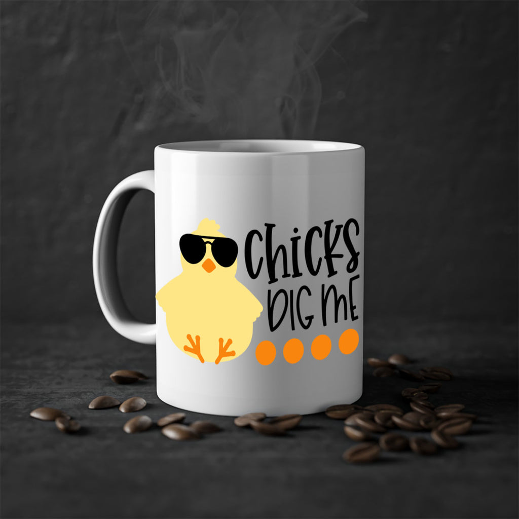 chicks dig me 65#- easter-Mug / Coffee Cup