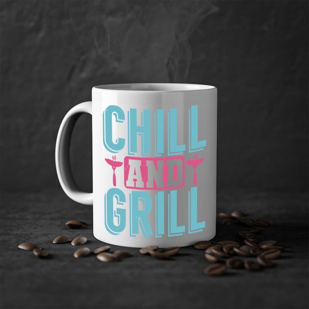 chill and grill 49#- bbq-Mug / Coffee Cup