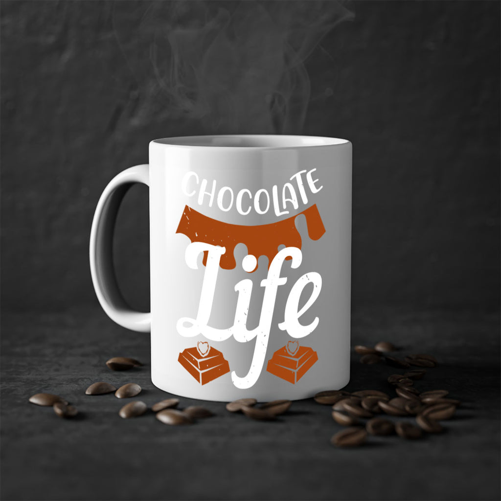 chocolate life 45#- chocolate-Mug / Coffee Cup