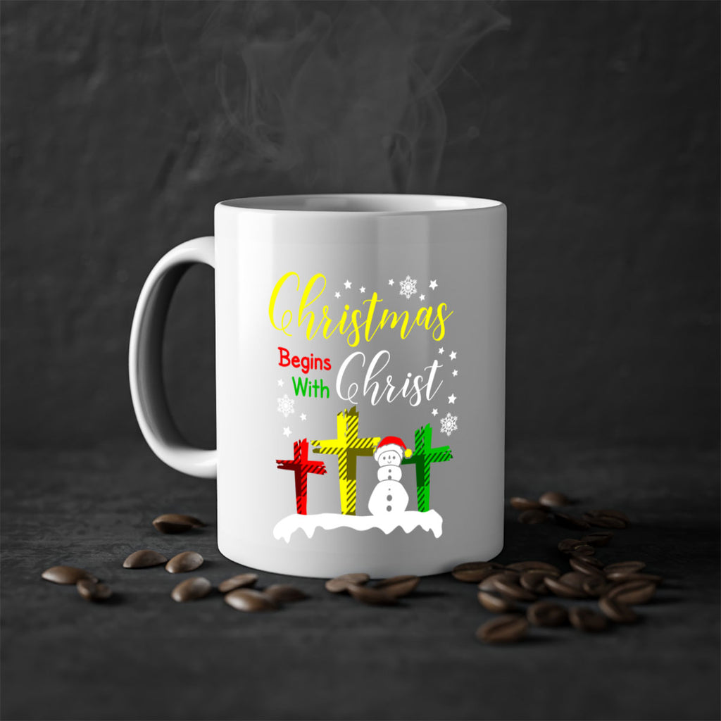 christmas begins with christ style 97#- christmas-Mug / Coffee Cup