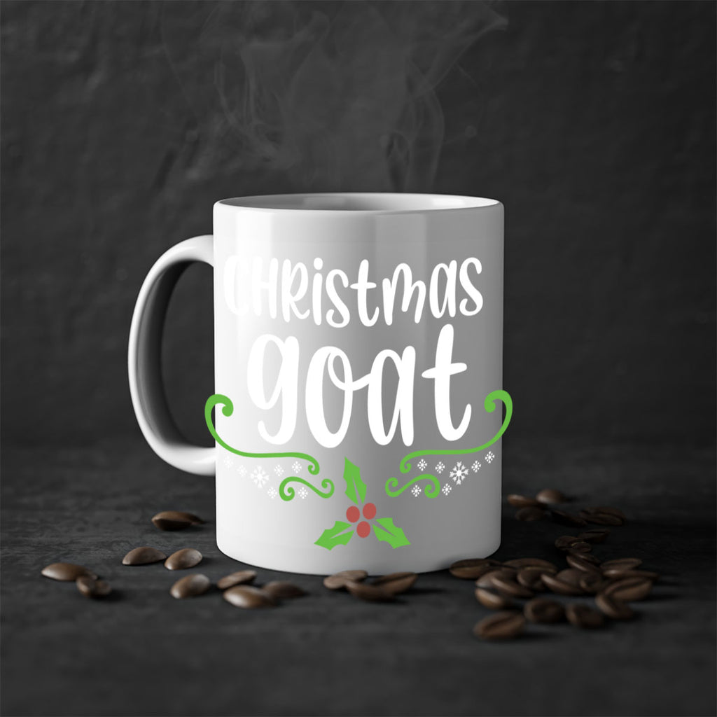 christmas goat style 106#- christmas-Mug / Coffee Cup