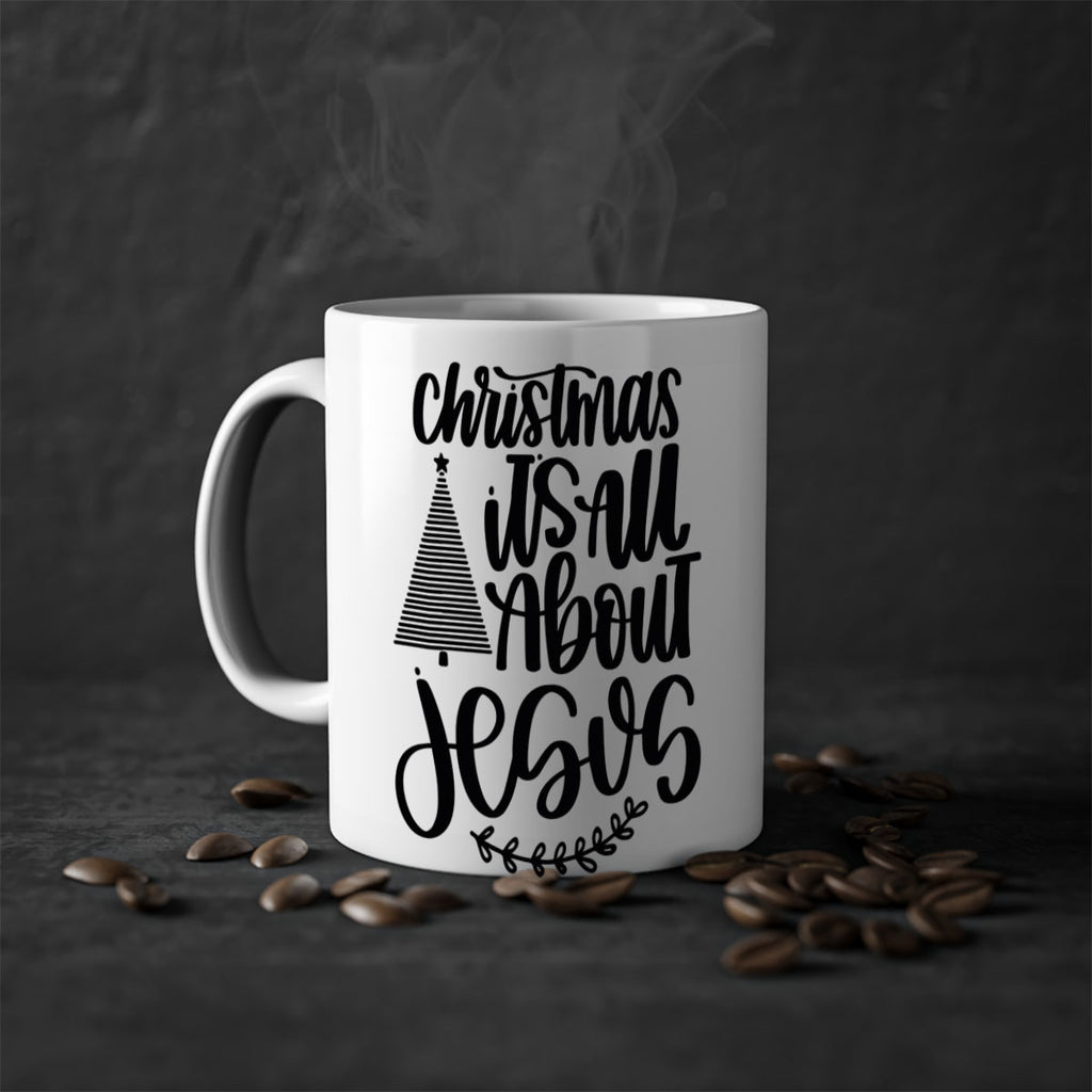 christmas its all about jesus 197#- christmas-Mug / Coffee Cup