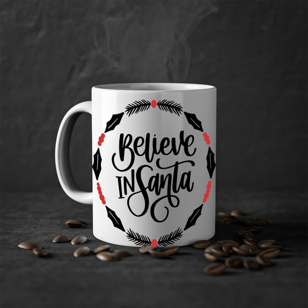 christmas ornamentsbelieve in santa 194#- christmas-Mug / Coffee Cup