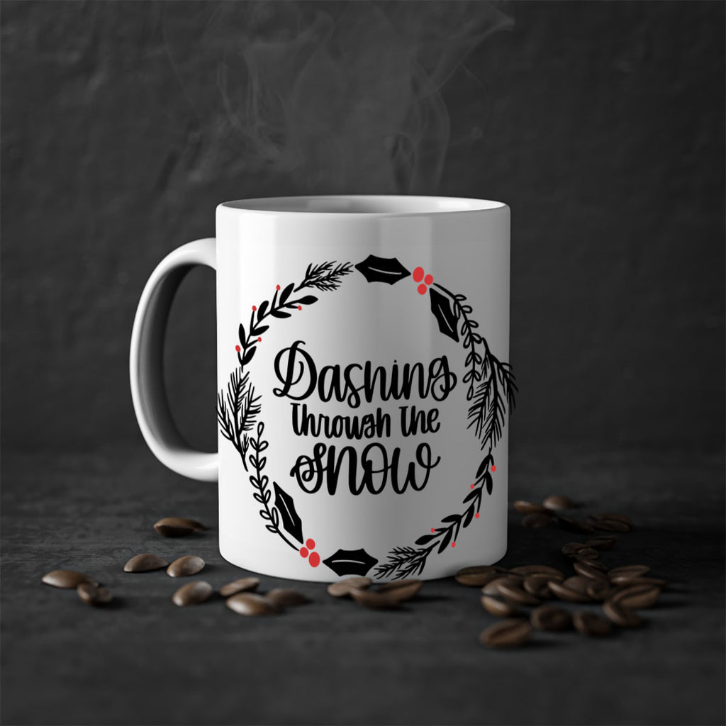 christmas ornamentsdashing through the snow 192#- christmas-Mug / Coffee Cup