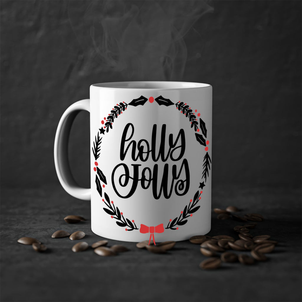 christmas ornamentsholly jolly 188#- christmas-Mug / Coffee Cup