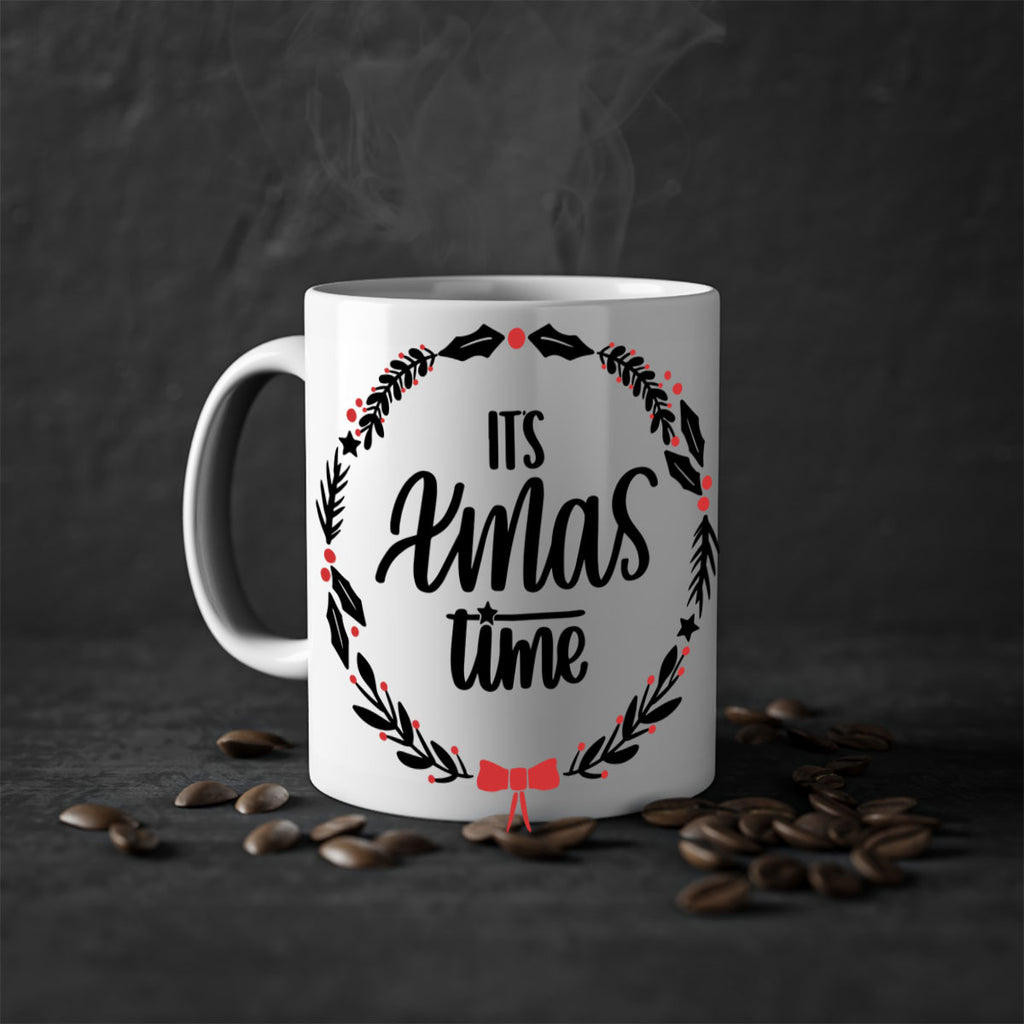 christmas ornamentsit∩s xmas time 184#- christmas-Mug / Coffee Cup