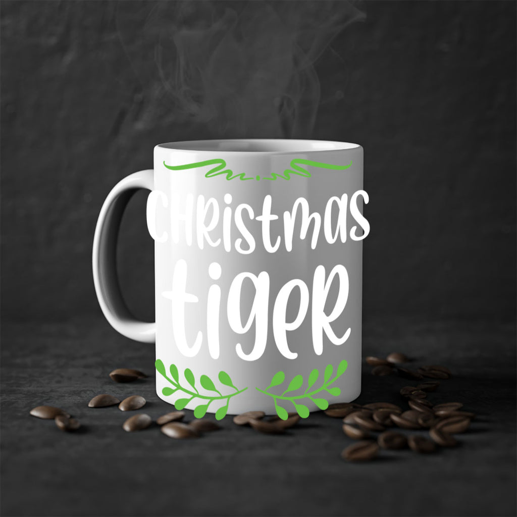 christmas tiger style 124#- christmas-Mug / Coffee Cup