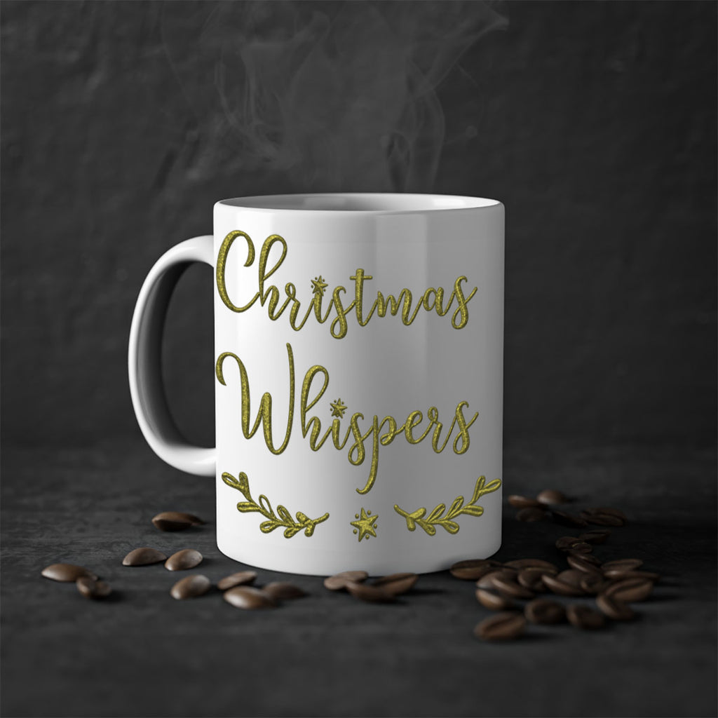 christmas whispers green 381#- christmas-Mug / Coffee Cup