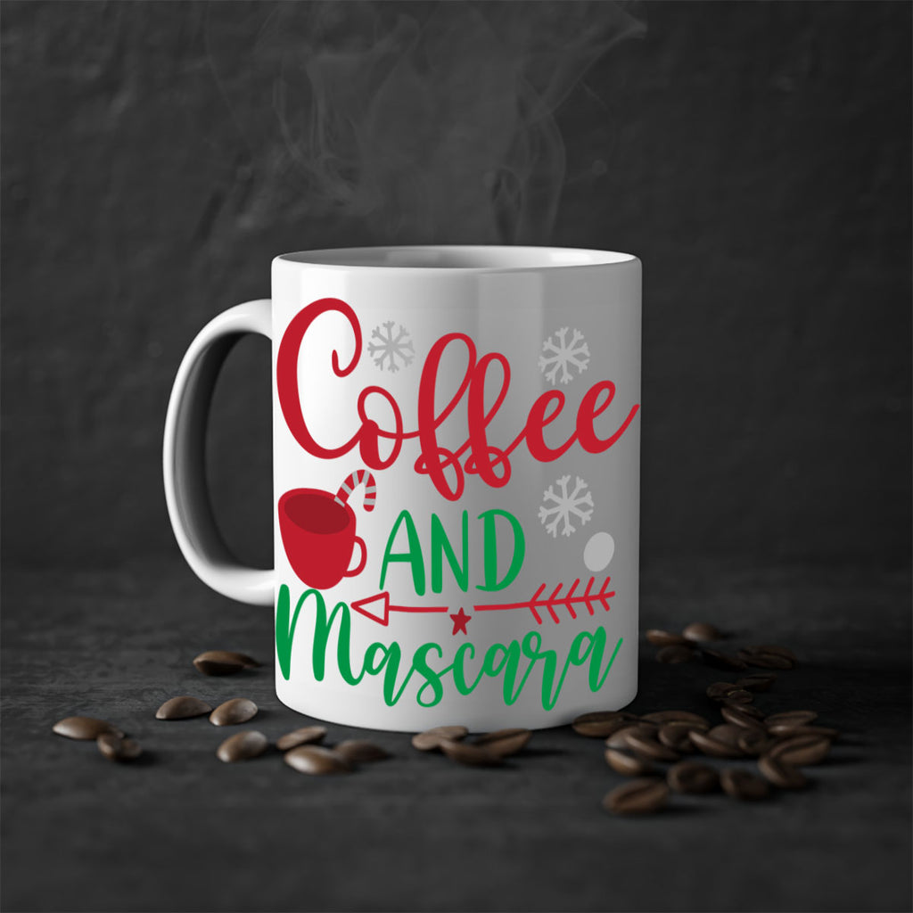 coffee adn mascara style 131#- christmas-Mug / Coffee Cup