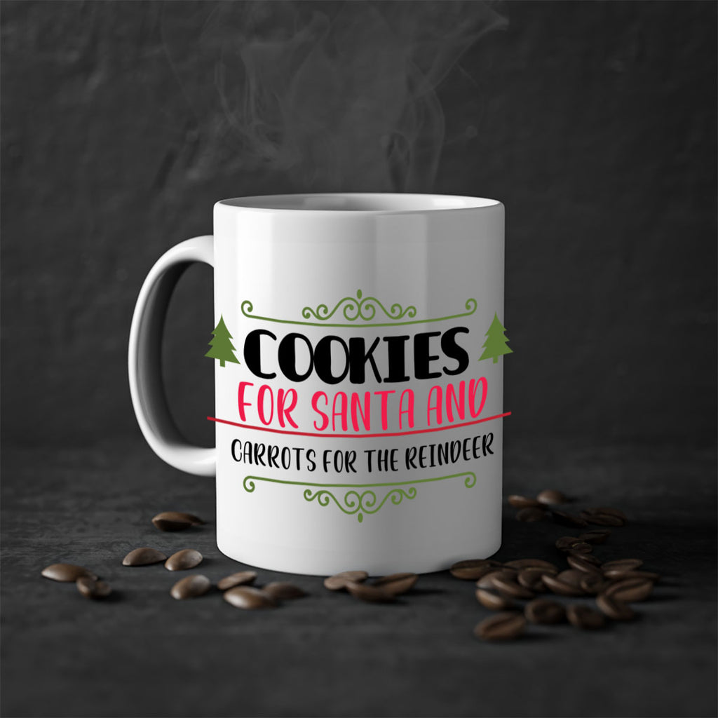 cookies for santa and carrots for the reindeer style 140#- christmas-Mug / Coffee Cup