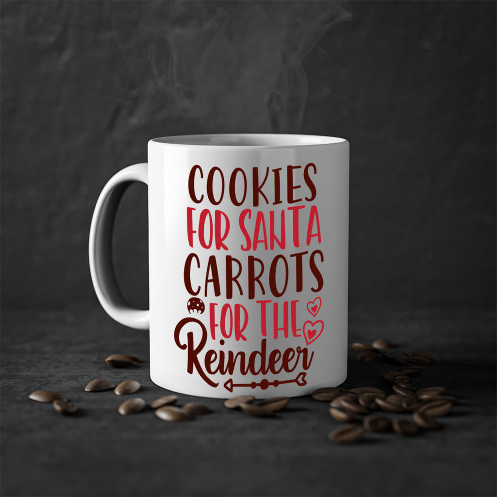 cookies for santa carrots for the reindeer 289#- christmas-Mug / Coffee Cup