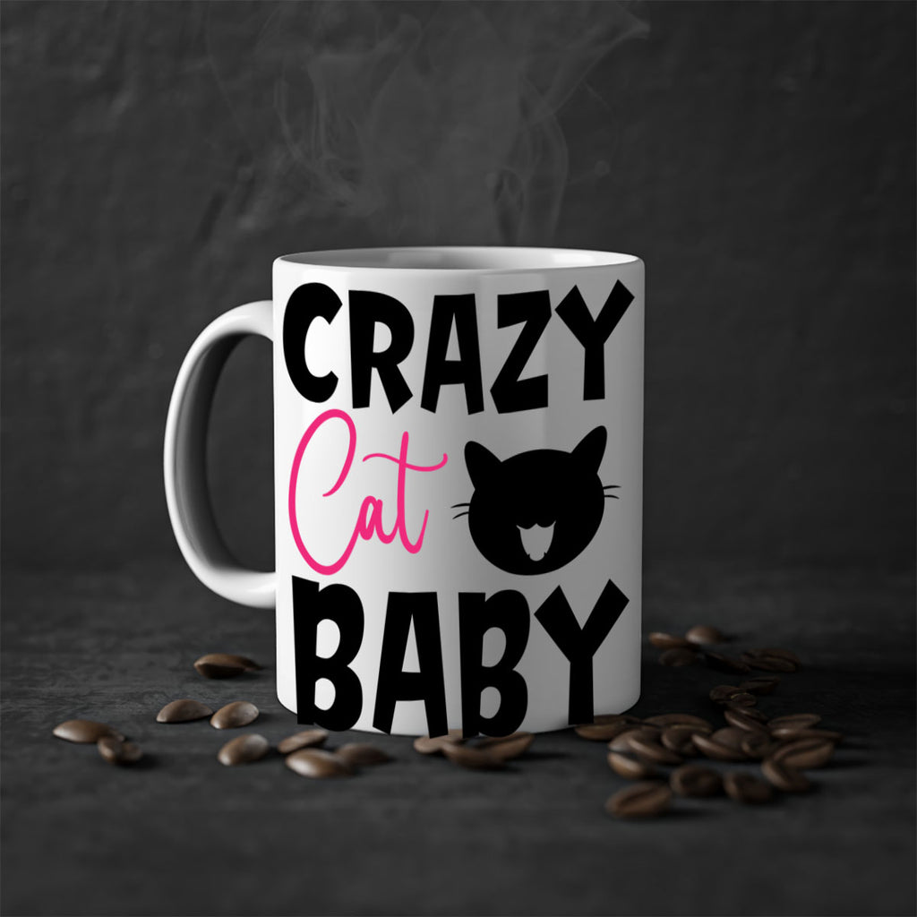 crazy cat baby Style 270#- baby2-Mug / Coffee Cup