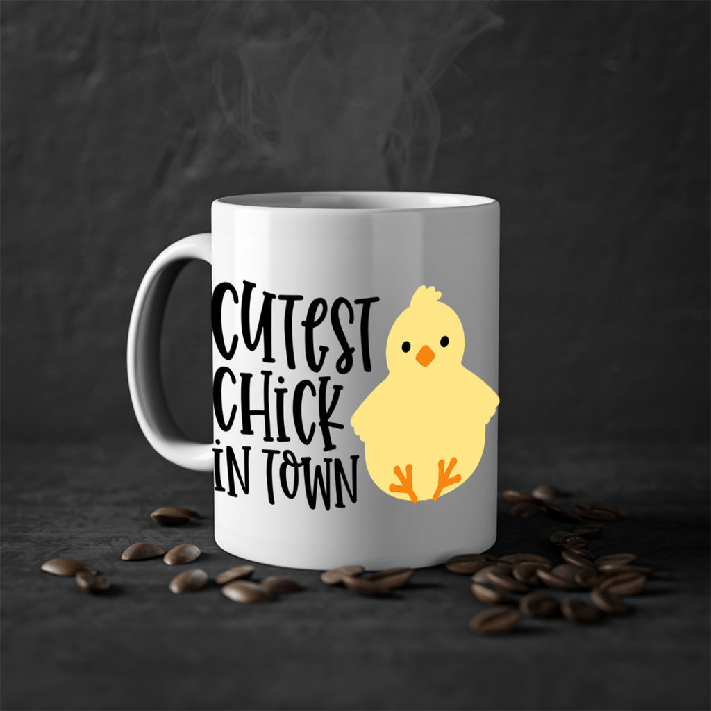 cutest chick in town 61#- easter-Mug / Coffee Cup