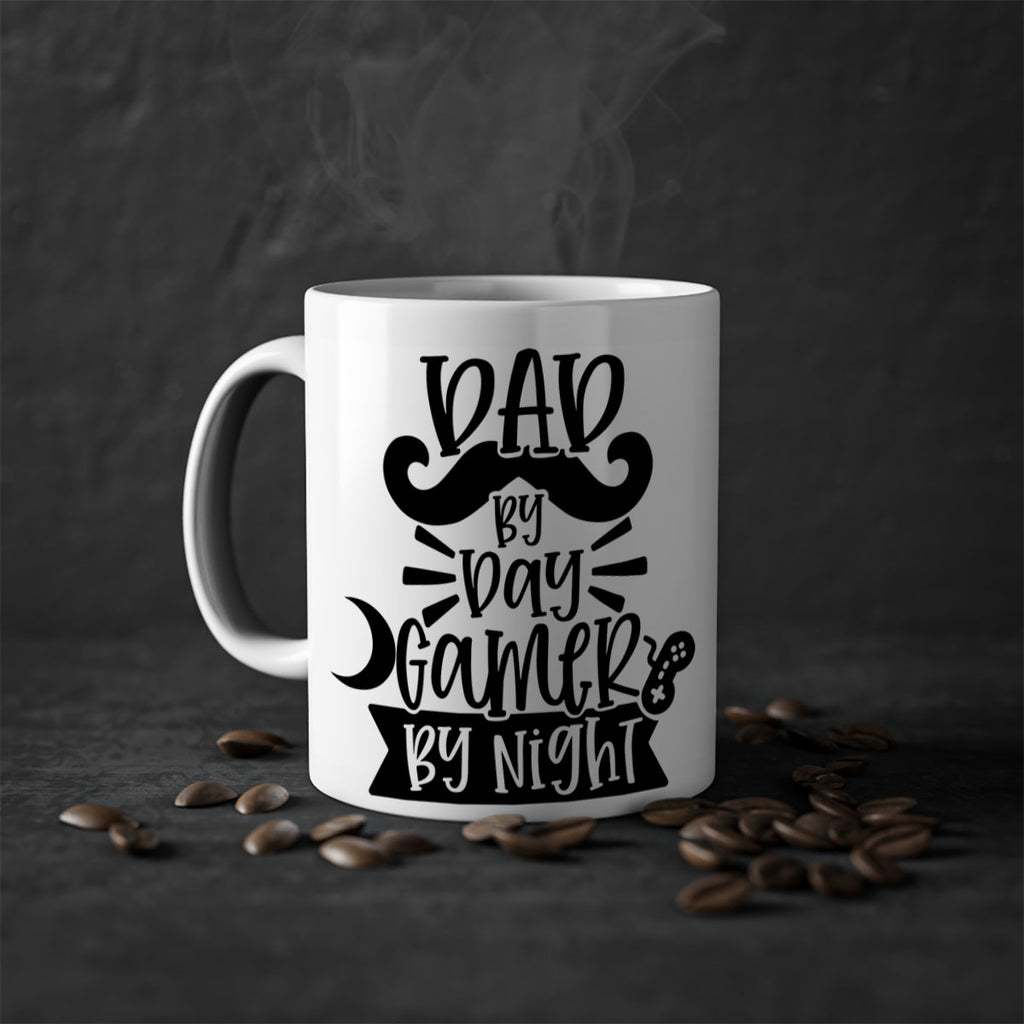 dad by day gamer 67#- fathers day-Mug / Coffee Cup