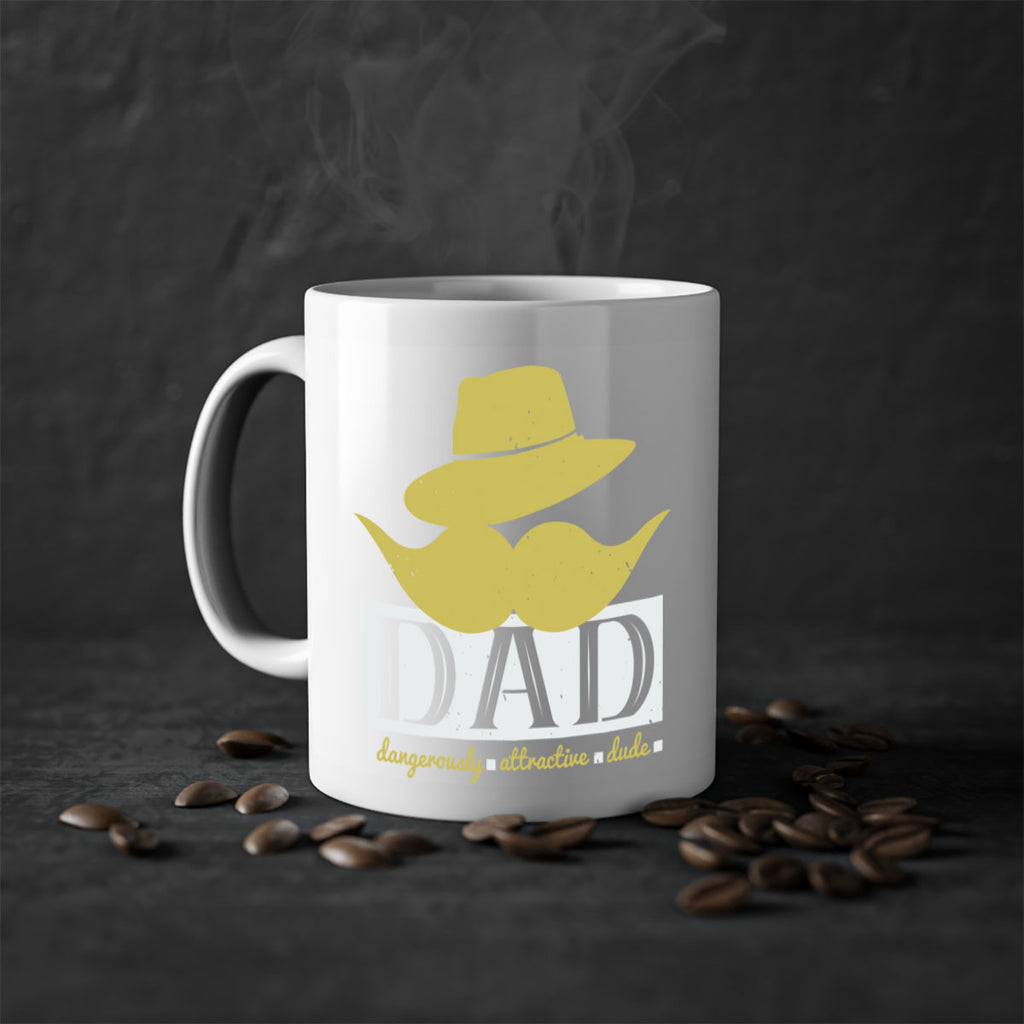 dad dangerously attractive 242#- fathers day-Mug / Coffee Cup