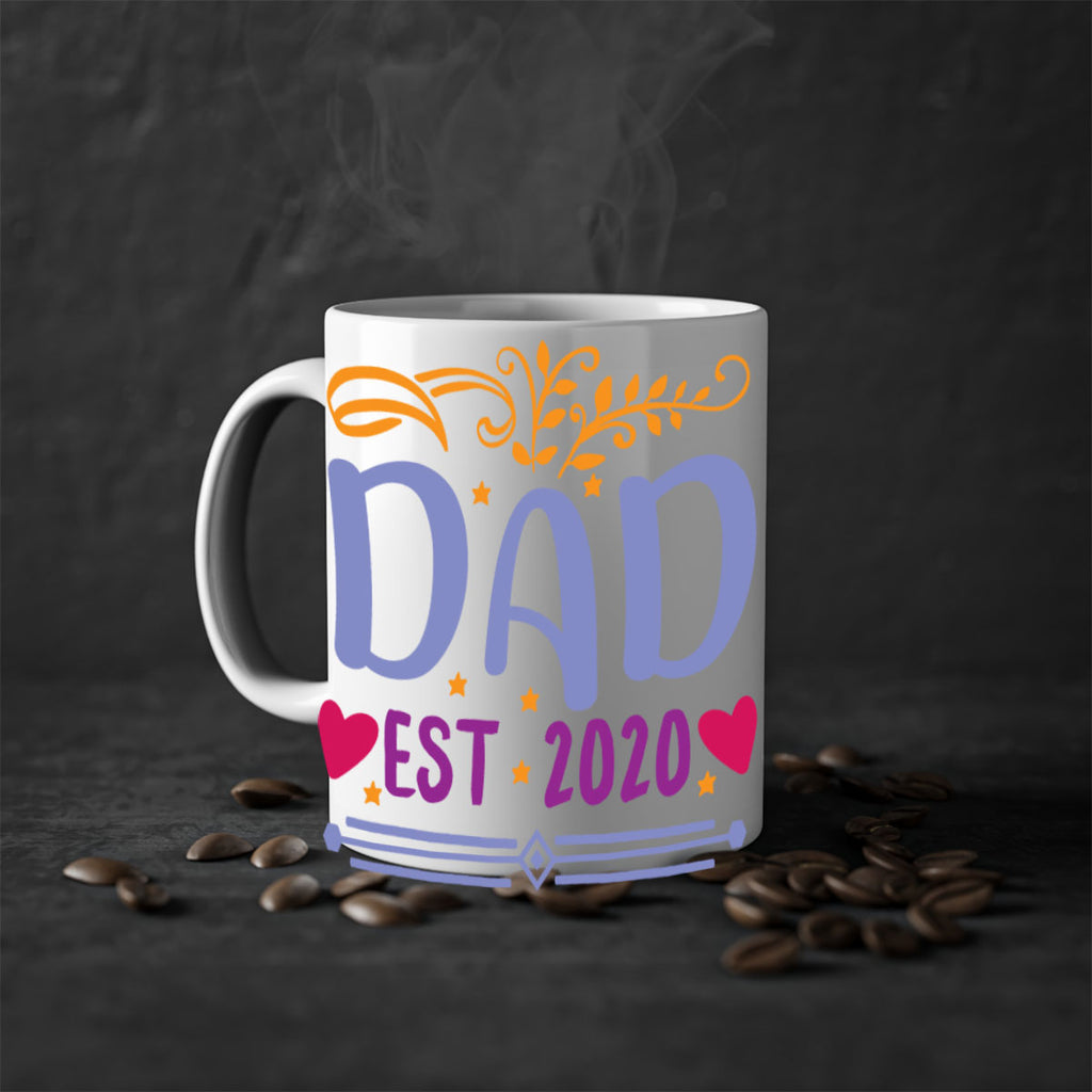 dad est 98#- fathers day-Mug / Coffee Cup