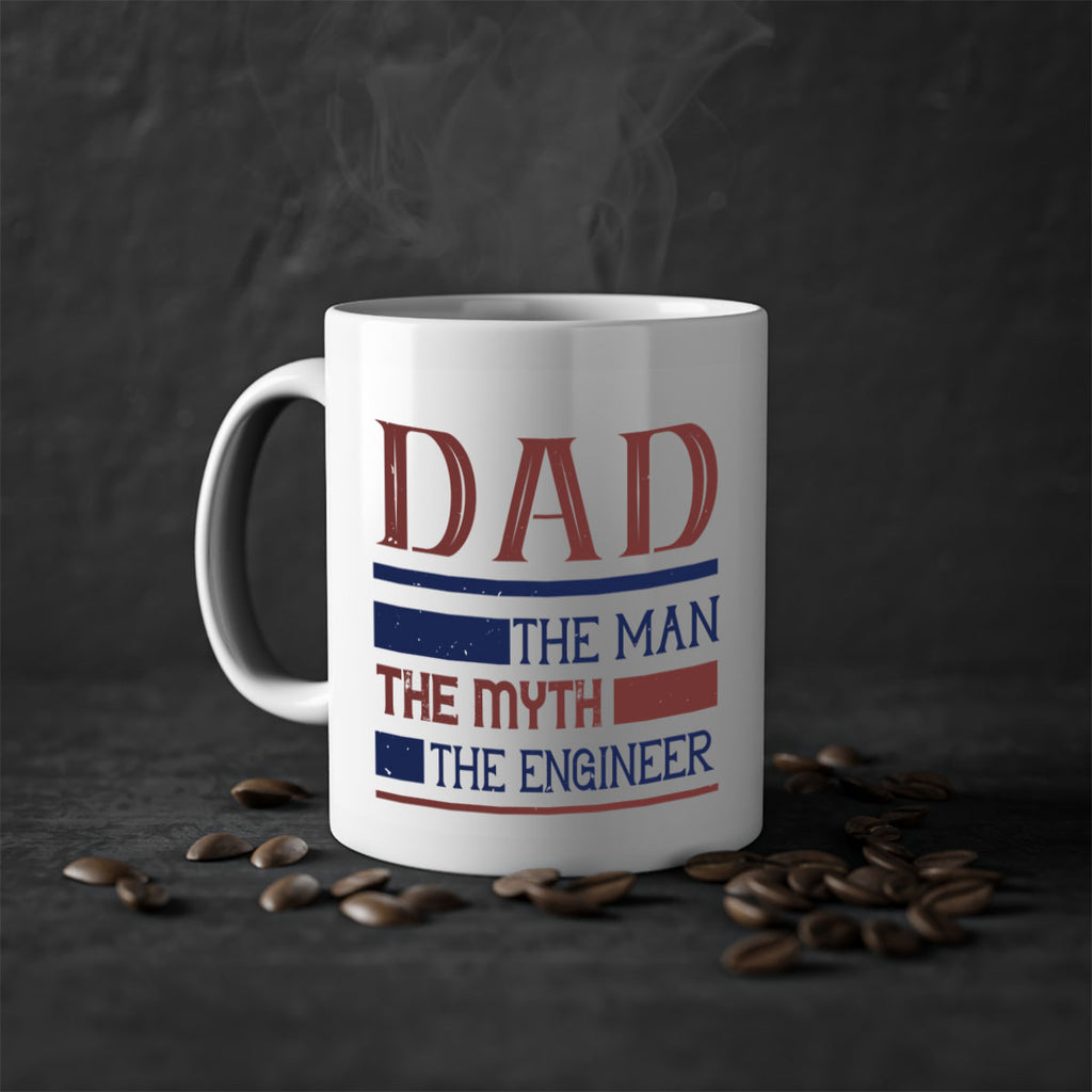 dad the man the myth the engineer Style 24#- engineer-Mug / Coffee Cup