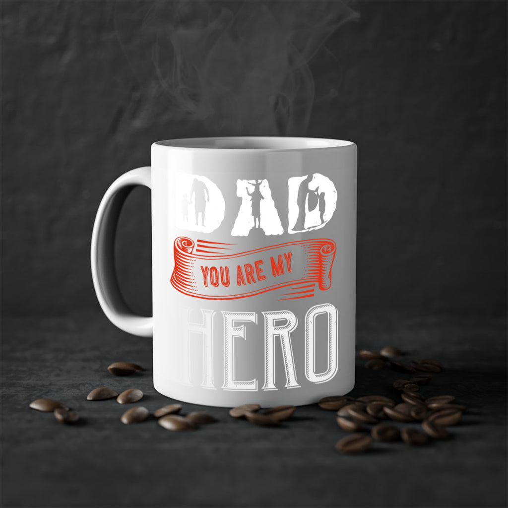 dad you are my hero 120#- fathers day-Mug / Coffee Cup