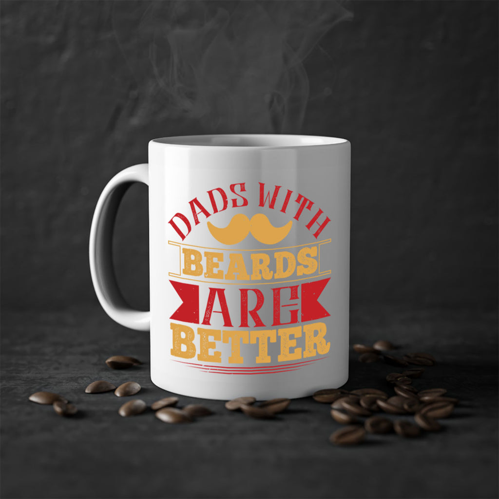 dads with beards are better 231#- fathers day-Mug / Coffee Cup