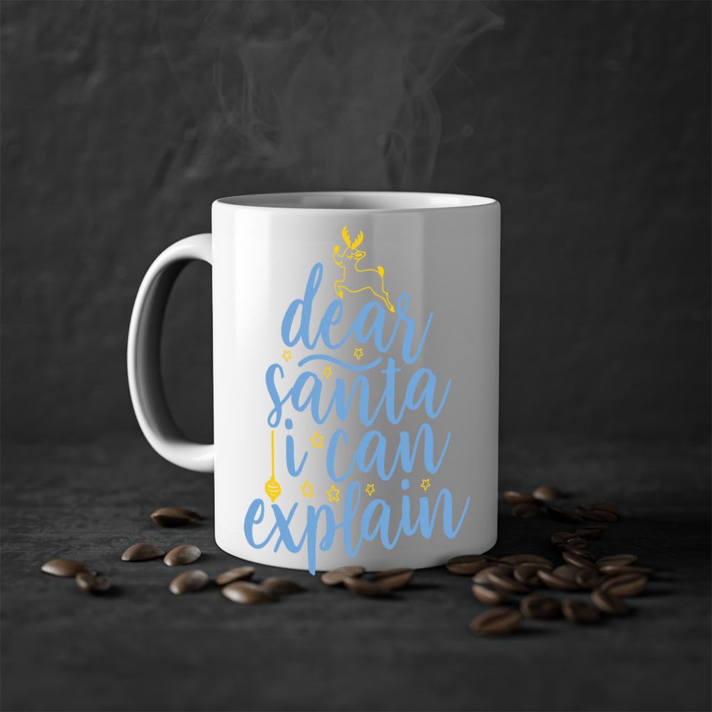 dear santa i can explain 283#- christmas-Mug / Coffee Cup