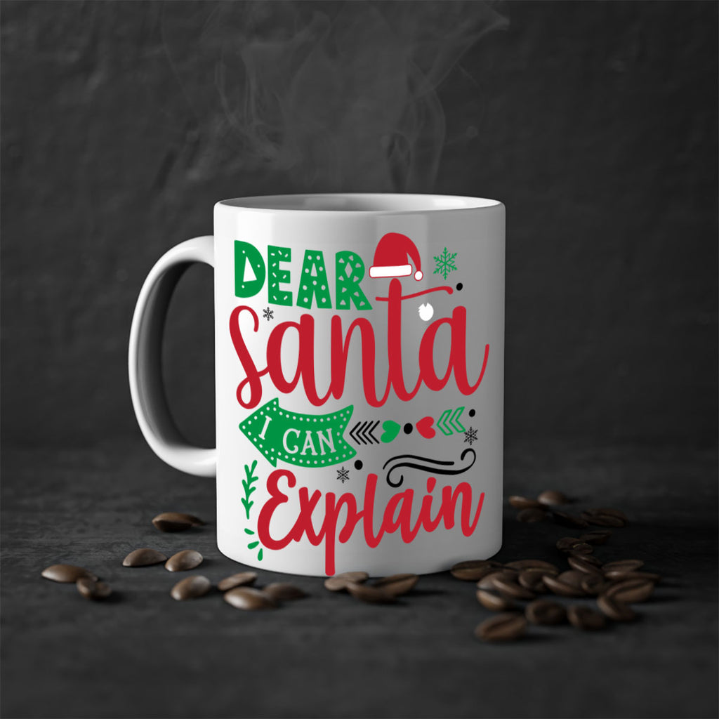 dear santa i can explain style 157#- christmas-Mug / Coffee Cup