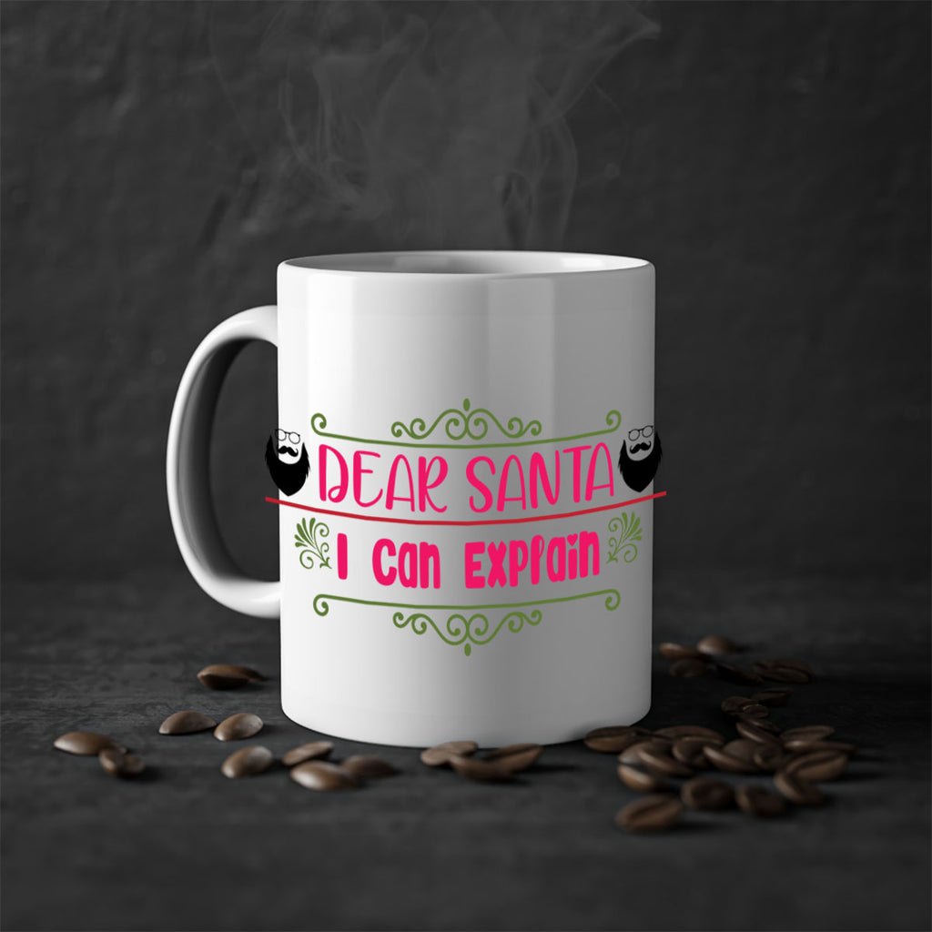 dear santa i can explain style 159#- christmas-Mug / Coffee Cup