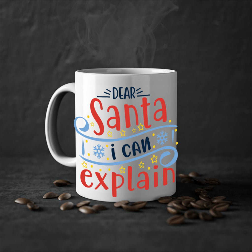 dear santa i can explainn 282#- christmas-Mug / Coffee Cup